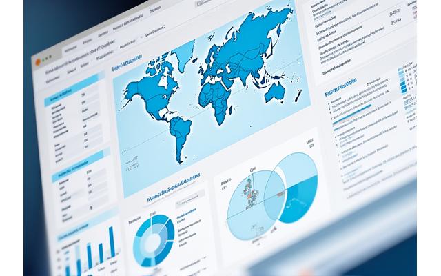 Screenshot de um dashboard interativo da Ritmo Oceano mostrando gráficos de tendências de estoques, mapas de pesca e KPIs.