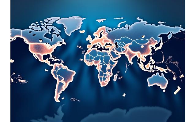 Gráfico interativo de diversidade de espécies e mercados globais de pescado, mostrando tendências de preços